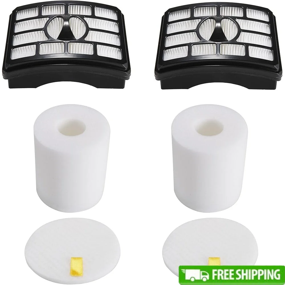

Replacement HEPA Foam Felt Filter Kit Shark Rotator Pro Lift-Away NV500 NV501 NV505 NV552 Compatible Parts XFH500 XFF500 XHF500