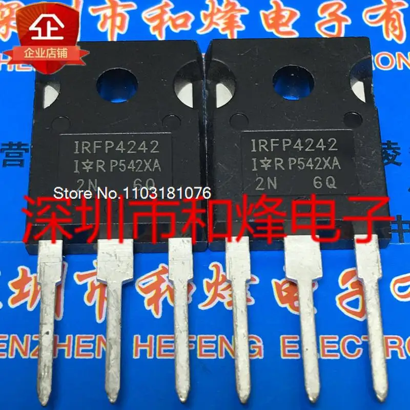 

IRFP4242 TO-247 300V 93A новый оригинальный запасной чип питания
