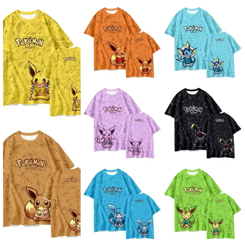 Bandai Bestseller Anime-Merchandise Schnell Trocknende Kurzarm-T-Shirts für den Sommer Lässiges, Bequemes und Modisches Oberteil
