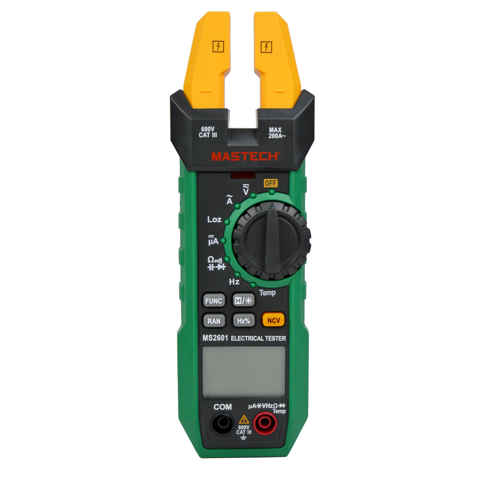 Mastech MS2601 Digital AC/DC Fork Meter Perfect Alternative to the UNI-T UT256 Continuity Frequency Duty Cycle Temperature.