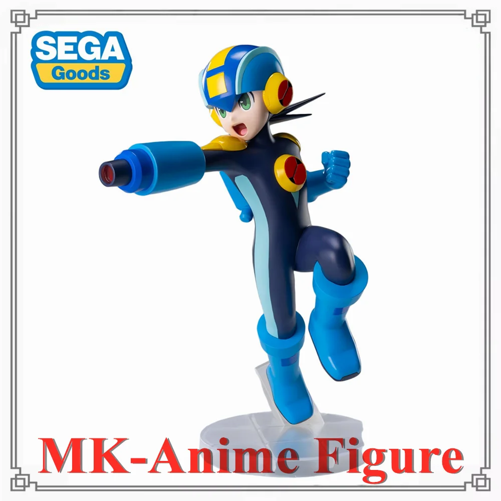 Genuine Original SEGA Luminasta ROCKMAN Mega Man Anime Action Figures Action Figurine PVC Toys Model