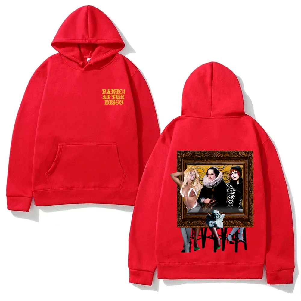 

КРЫШКА РАМКИ HOODIE 2025Новая паника! На дискотеке такой же, как официальный сайт, одежда, осенне-зимние пуловеры Sudaderas, высокое качество