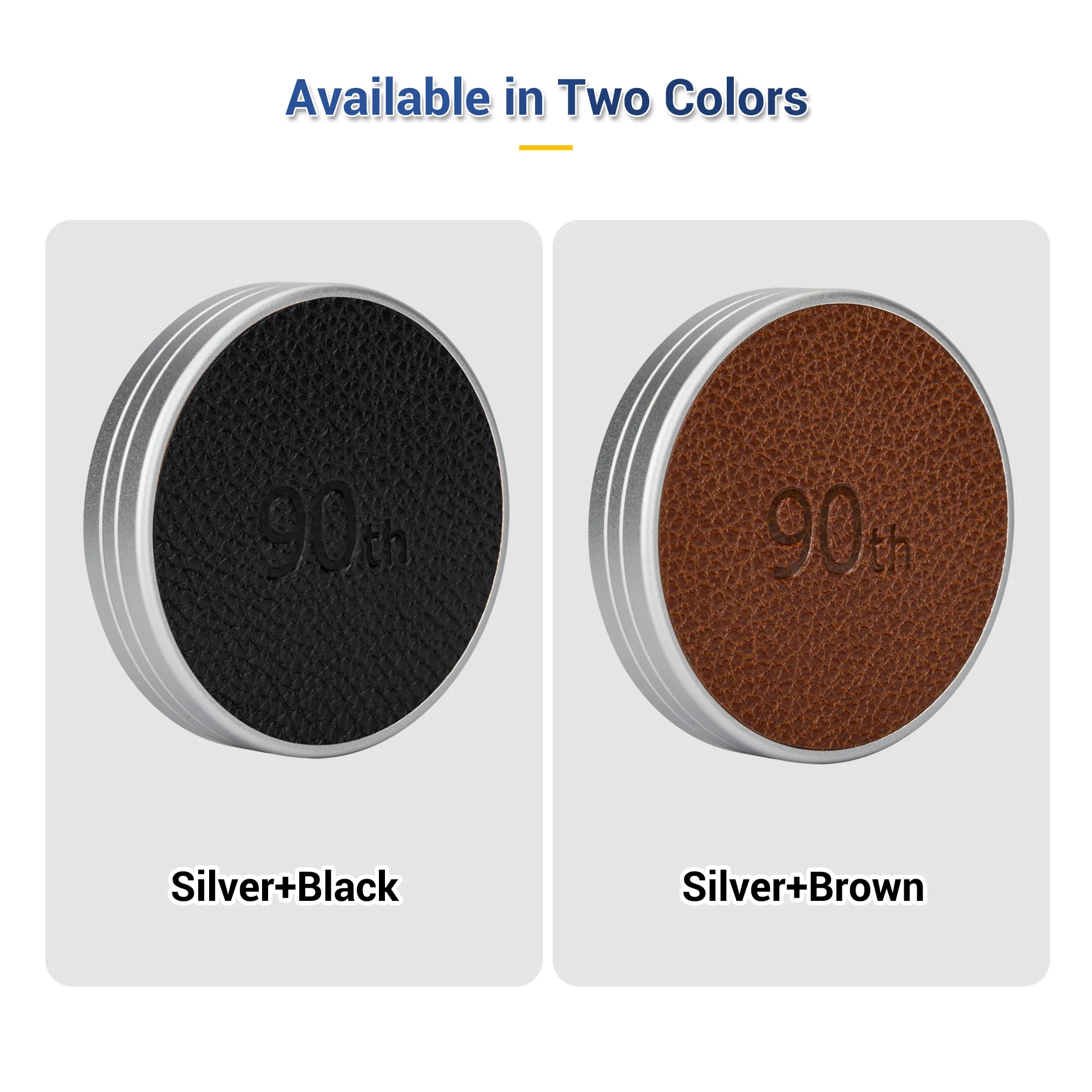 JJC غطاء عدسة جلدي ريترو لـ Instax Mini EVO سبائك الألومنيوم فوجي غطاء عدسة الكاميرا الفورية غطاء حماية ضد الغبار بني