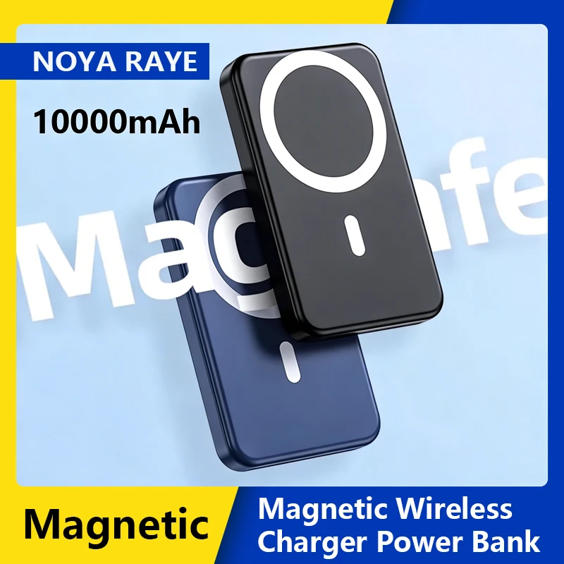 Magnetic Wireless Charger Power Bank External Battery Charging 10000mAh for iPhone 15 14 13 12 Xiaomi Samsung Magsafe Poverbank