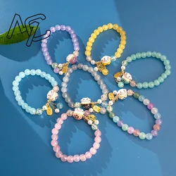 Natural Jade Agate Lucky Lucky Cat Bracelet Exquisite Sexy Young Girls Fashion Real Jewelry Best Selling Holiday Gift