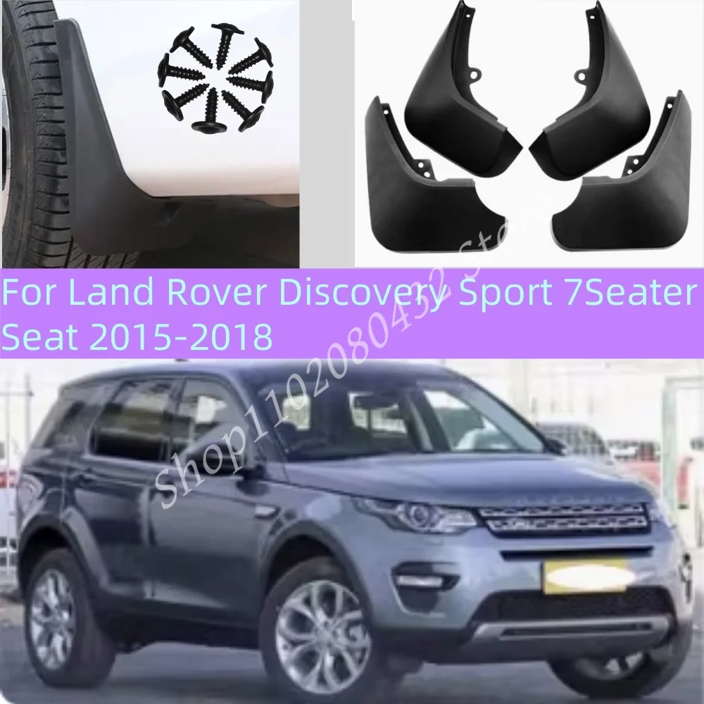 

For Land Rover Discovery Sport 5Seater 7Seater Seat 2015-2018 Mudflaps Splash Guards Front Rear Mudguards Mud Flaps Accessories