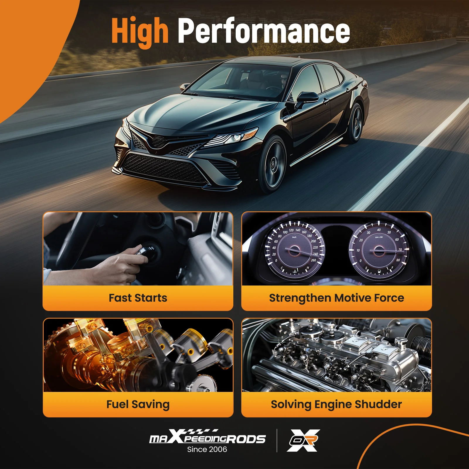 6 قطعة مجموعة ملفات الإشعال لشركة فولكس فاجن طوارق باسات أودي TT 2004-2008 5C1465 E1031 #6