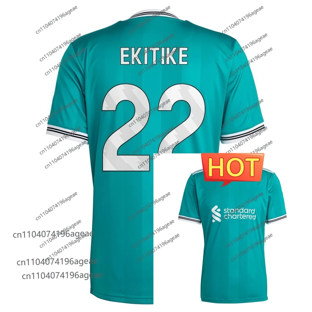 25-26 신형 FC 축구 유니폼 남녀 공용 야외 스포츠 캐주얼 티셔츠 3D 프린트 반팔 티셔츠