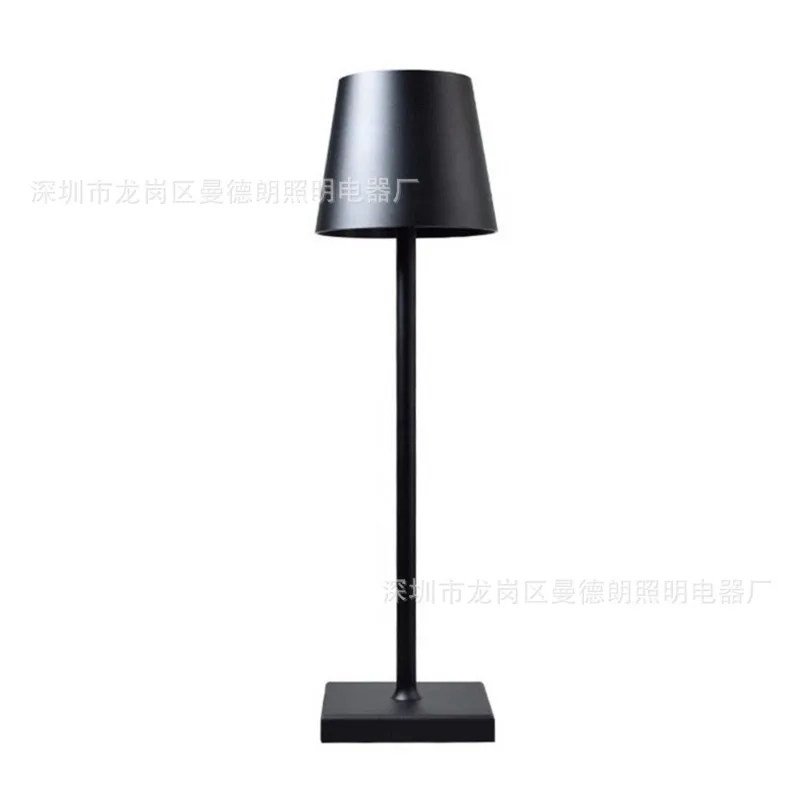 

Nordic high-footed table lamp, bedroom bedside touch night light