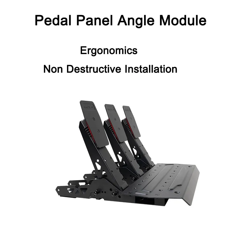 Throttle Clutch Brake Pedal Height Increasing Panel Angle Module For MOZA R3/R5 Pedal SRP/SRP Lite Modification Upgrade Kit