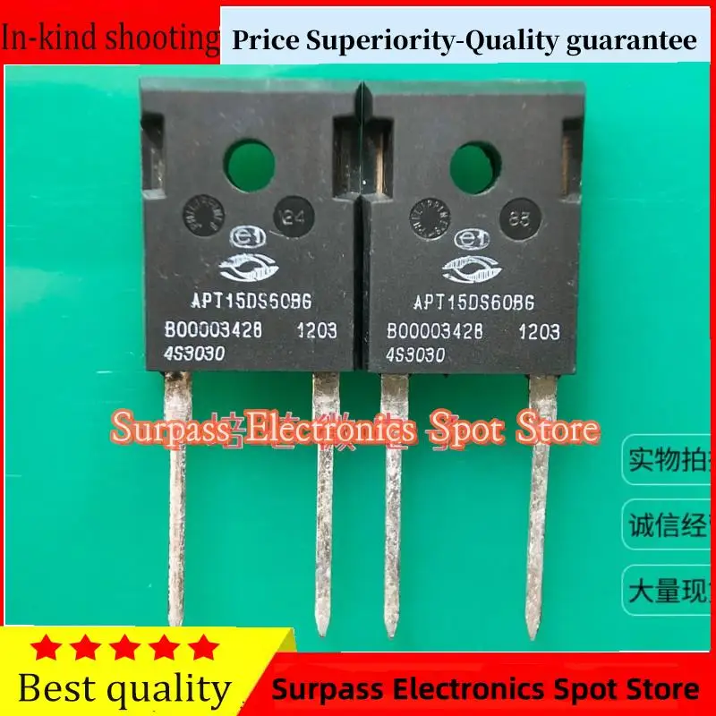 

50PCS-100PCS APT15DS60BG TO-247 Price Superiority-Quality guarantee