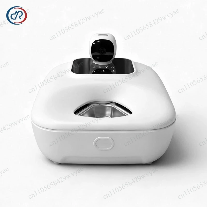 Smart 5‑Meal Automatic Pet Wet Food Feeder, WIFI APP Control With Camera, Anti‑Jamming Dispenser for Cats Dogs