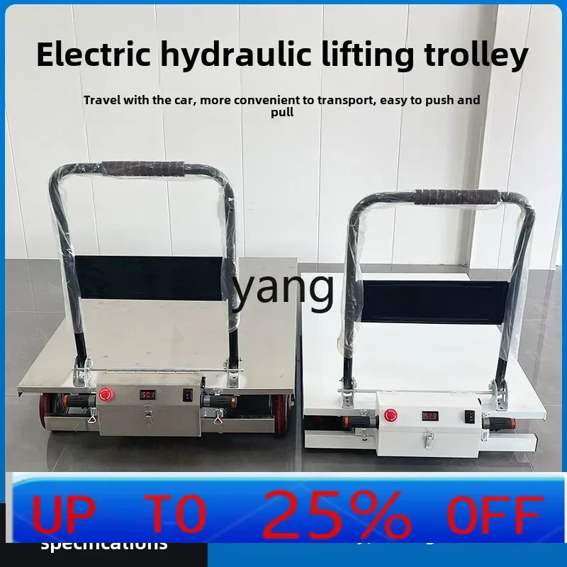 

CX electric truck hand push mobile automatic hydraulic lifting small truck lifting platform