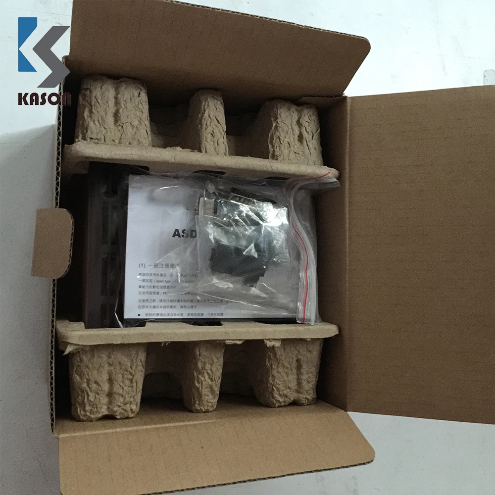 D-ELTA محرك سيرفو يعمل بالتيار المتردد ASD-B2-0421-B 400 وات 200-230 فولت 1PH/3PH