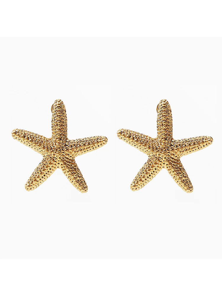 

Aenny Starfi Alloy Earrings Women's Ocean Animal Beach Sle Faion Studs Cross-Border Jewelry E3E4YC0269