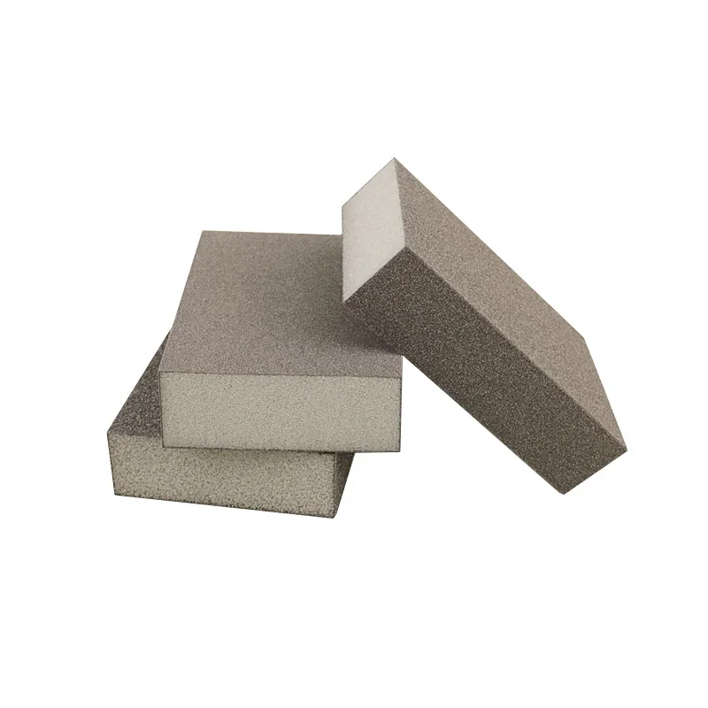 Sponge Sand Block Polishing Furniture Sandpaper Derusting Wood Jade Woodworking Metal Seam  Pad Wear-resistant Wet Dry