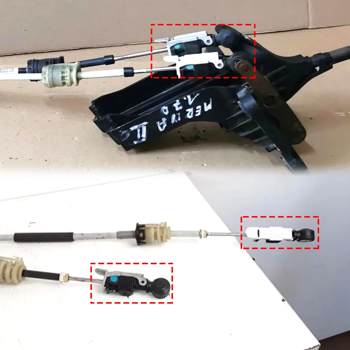 Gearbox Shift Lever Cable End Linkage Connector Adapter Selector Bowden Replacement Parts For Opel Omega B1 1994-1999 Zafira A - view 4