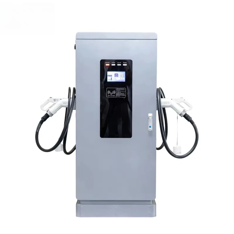 80 kW DC Fast Charging Pile Car DC EV Charger Station Electric With LCD Screen for Commercial and Industrial Customizable