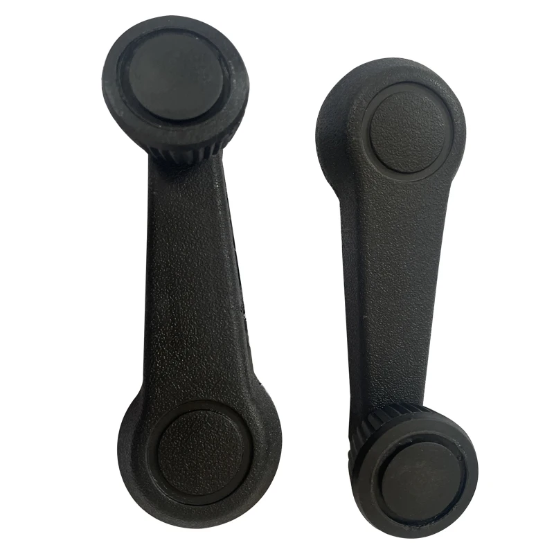 Puxadores de porta exterior para VW Window Winder, Beetle T1 Bug T2, Transporter Camper Van, Preto A1405, Peças do carro
