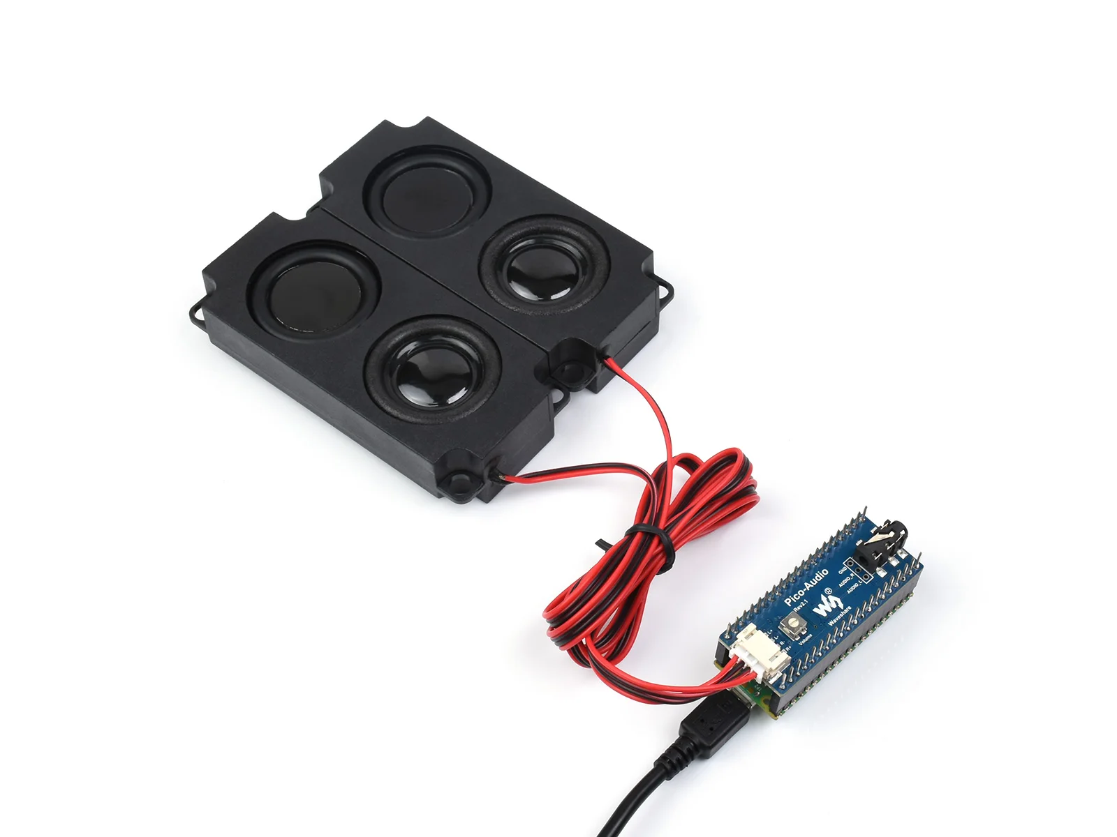 

Waveshare Audio Expansion Module For Raspberry Pi Pico, Headphone And Speaker Signal Output At The Same Time