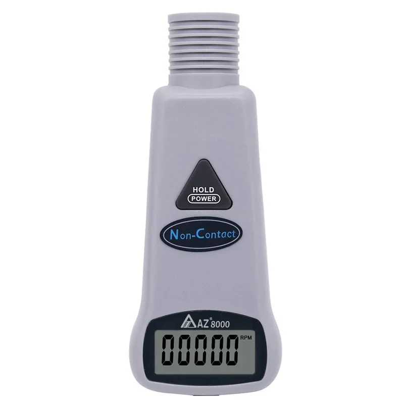 

Tester AZ8000 Handheld Tachometer Digital Display Motor Speed Meter Non-contact Tachometer