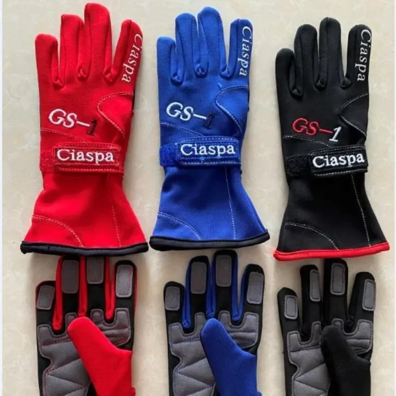 Kids Kart Racing Gloves Flame Retardant and Non-slip Motocross Off Road Full Finger Karting