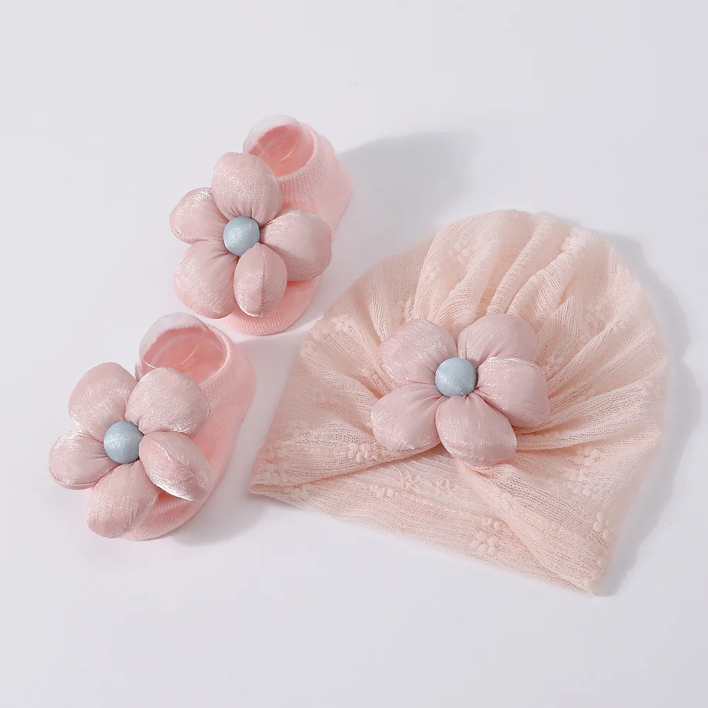 

Аксессуары для новорожденных: кружевные шапочки, вязаные носочки, дышащие милые цветочные повязки на голову, детские носки 0-12 месяцев, шапочки-бини