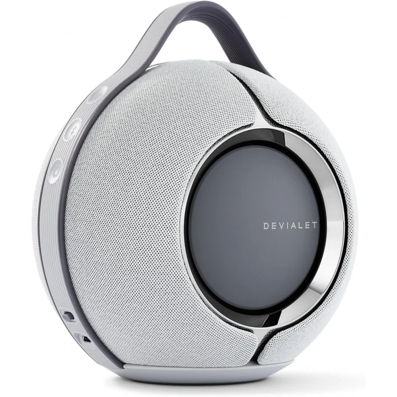 Devialet mania-portable smart speaker-Light Grey-superior sound-premium deep bass-long-lasting battery-Bluetooth SPE