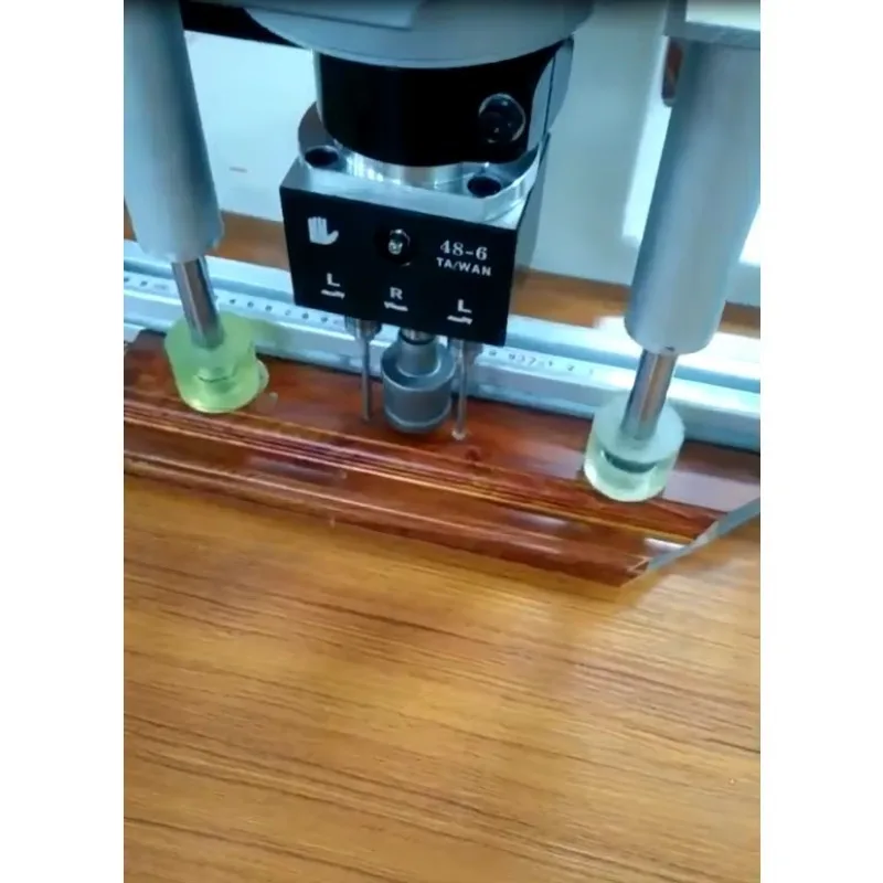 Single-Head Hinge Drilling Machine Automatic Joinery Batten Slitting Machine with ≤ 35mm Drilling Diameter for Woodworking