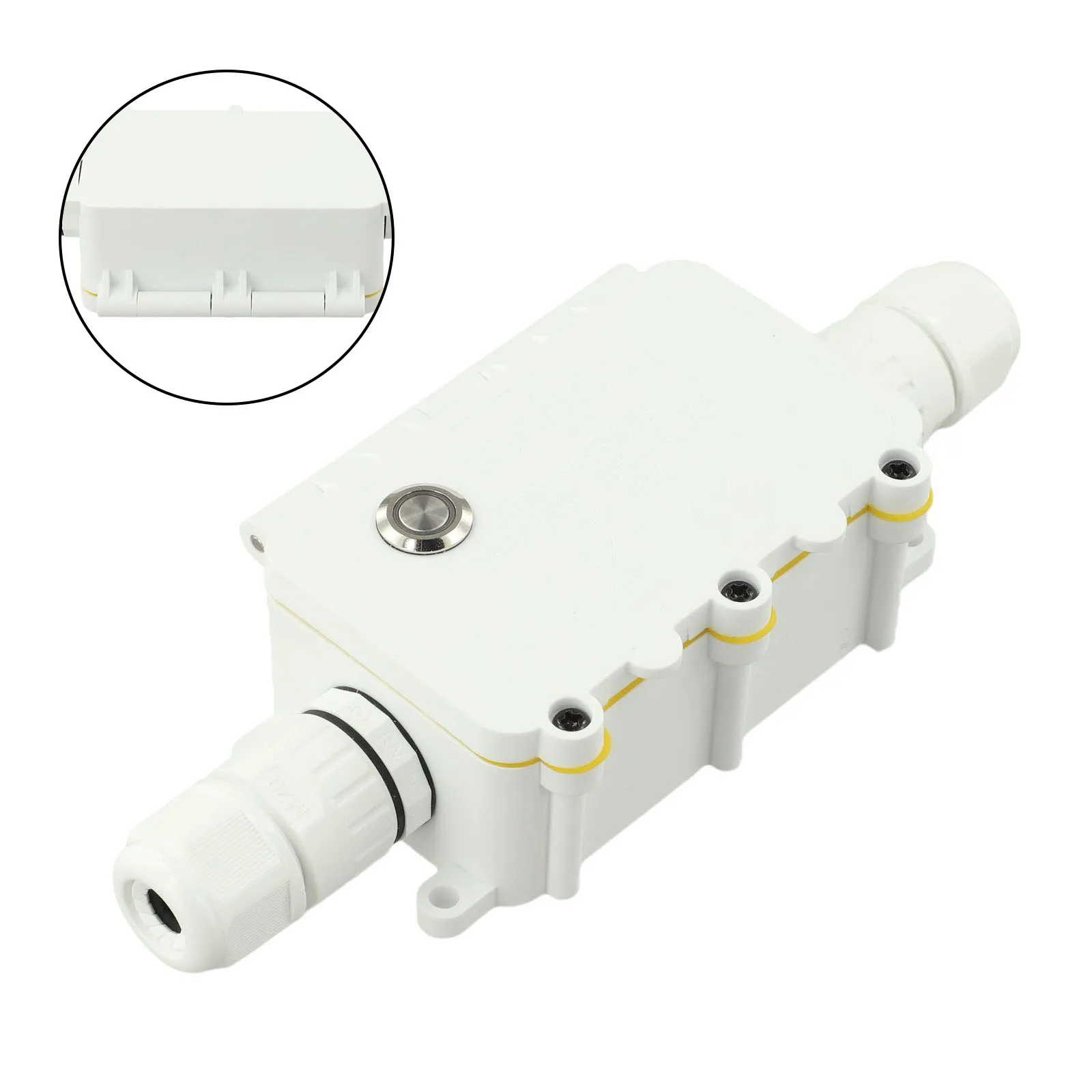 Energy Monitoring IP67 Waterproof Box Under-voltage Protection 76-240V Over-power Protection 1-26KW Smart Switch