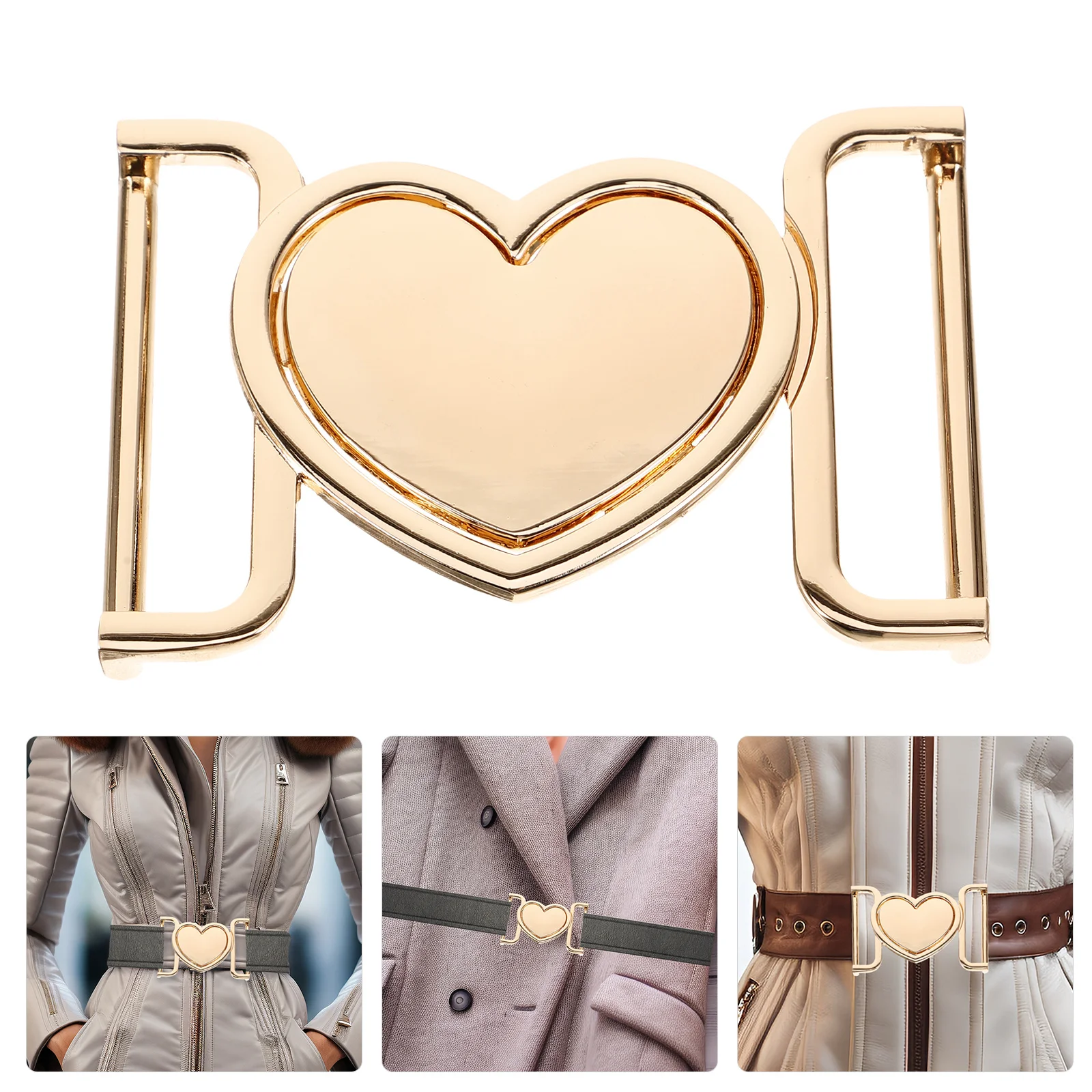 

Heart Shaped Toggle Buckle Fashionable Locking Fastener for Poncho Shawl Jacket Suit Sweater Coat Clothing Accessories