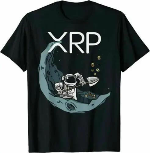 Ripple XRP Coin Bullrun Moon Crypto Cryptocurrency Investor T-Shirt