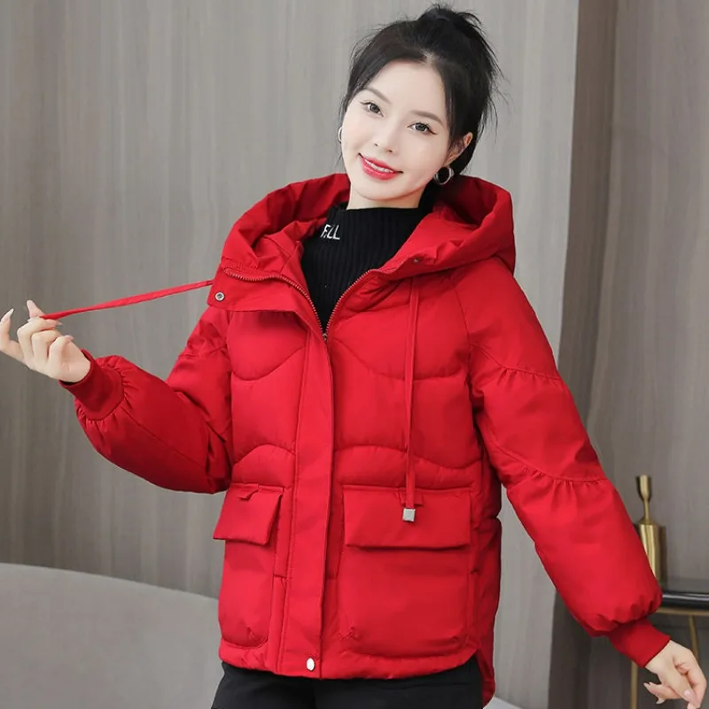 

In 2023 The New Winter Eiderdown Cotton-padded Jacket Is Light and Thin Short and Casual Fashionable and Intensification Jacket