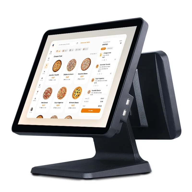 All-in-One POS Machine  Dual-Screen Windows POS Terminal 15-Inch Tablet Touch Screen System