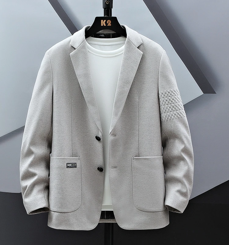 

Мужская повседневная куртка-ветровка свободного кроя в однотонном современном стиле, молодежная, весенне-осенняя, модная, оливкового цвета, от бренда Brothers