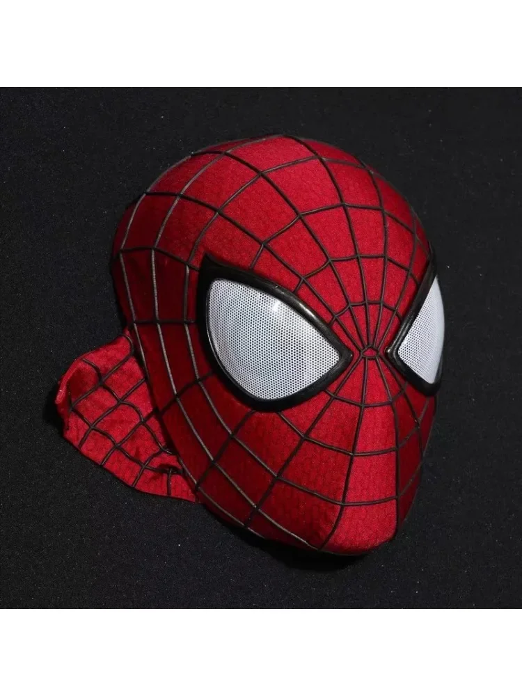 Cartoon Handgefertigte Spider-Man 2 Film-Originalgetreue Trend-Spielzeug-Cosplay-Maske Peter Handarbeit Sammlerstück als Geburtstagsgeschenk