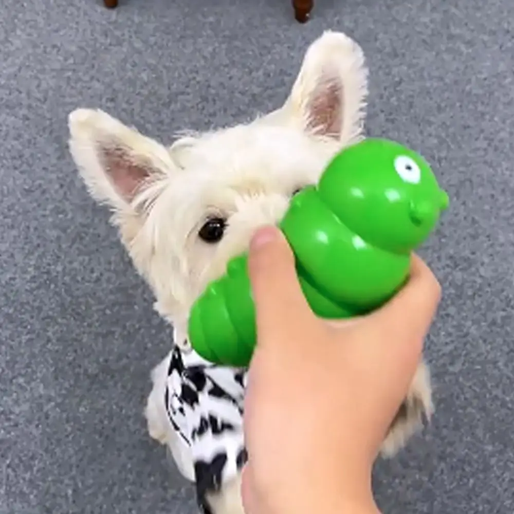 

Resist Scratching Bite-resistant Dog Chew Interactive Wear-resistant Pet Sound Making TPR Pet Training Grinding Teeth