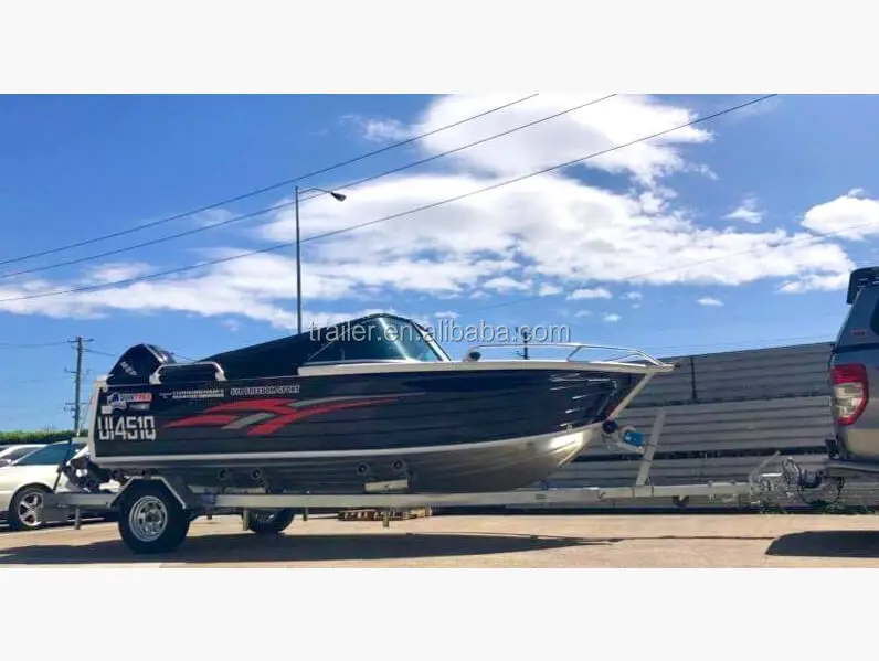 New  4.5 Meter Galvanized  /aluminum Boat Trailer /jet Skt Trailer