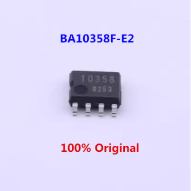 10PCS BA2903YF-CE2 BA2903F-E2 BA10358F-E2 BA10393F-E2 SOP-8 Operational Amplifier Low Power Op-Amp IC for Circuit Design