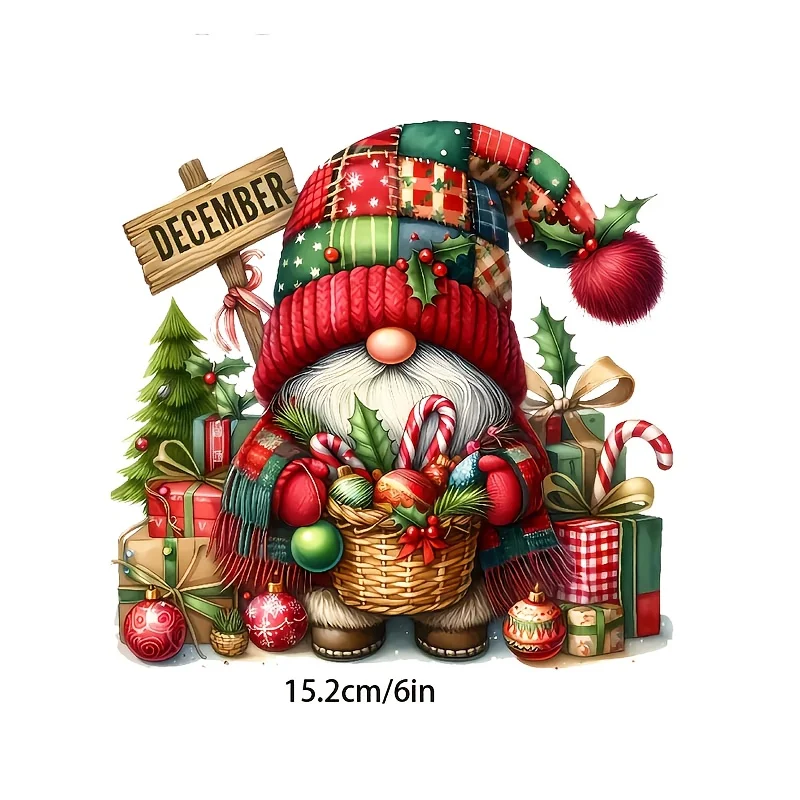 ملصق جنوم مريح لعيد الميلاد في ديسمبر للمركبات الاحتفالية والديكور"، مثالي لأجسام السيارات وأغطية الكمبيوتر المحمول #2