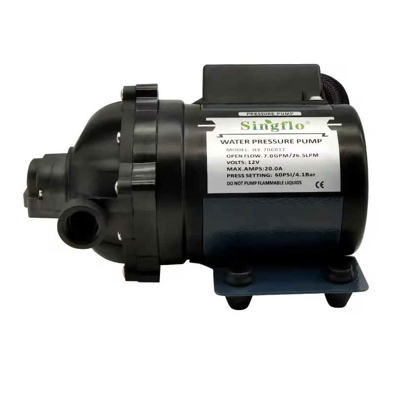 

Водяной насос для автодома 12 В, 7 галлонов в минуту, 60 фунтов на квадратный дюйм, макс. Самозажимной подъемник 10 футов для морской палубы, яхты, каравана, дома на колесах, лодки