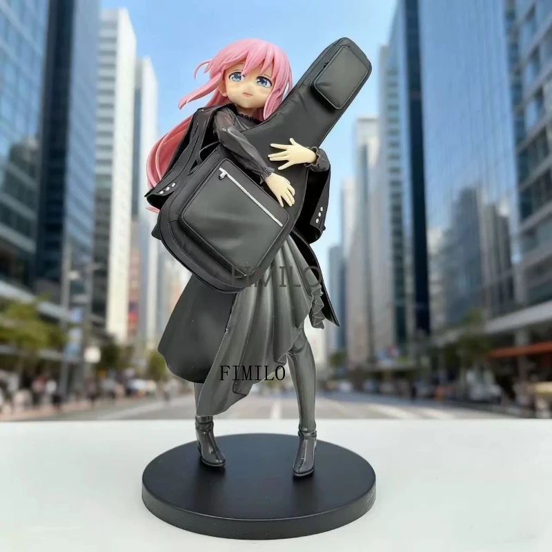 شخصيات أنيمي Bocchi ذا روك الدائمة كيتا Ikuyo Gotoh Hitori دمى الجيتار الشكل البلاستيكية جمع نماذج هدايا عيد الميلاد