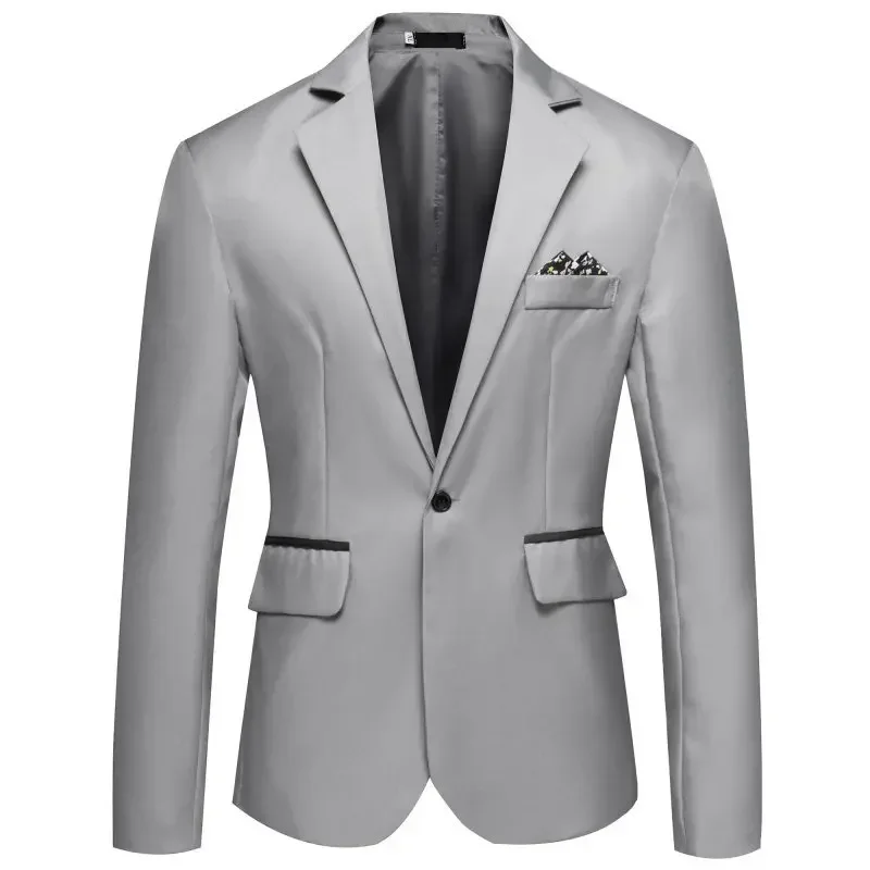 Erkek Tek Düğmeli Blazer Ceket - usage example