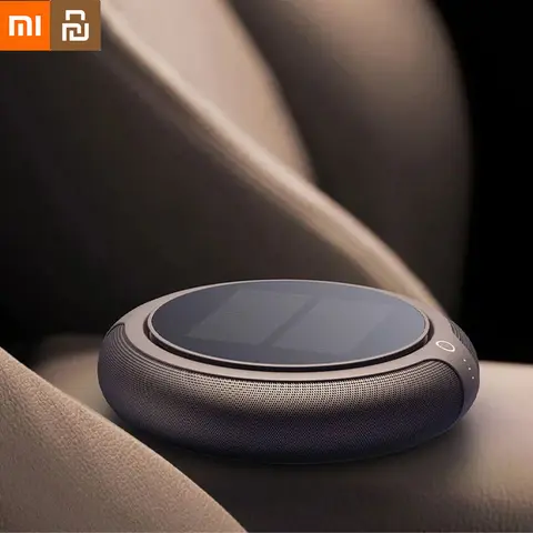 Xiaomi Air Purifier Solar Charging Car Ionizer HEPA Filter Ion Deodorant Air Fresh Usb Ozone Generator Vehicle Electric Home New