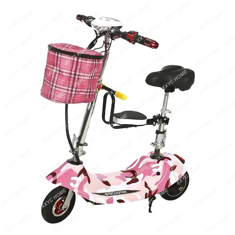 

Battery Car Women's Folding Small Adult Two-Wheel Bicycle Electric Scooter