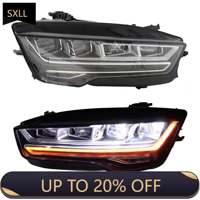 

SXLL for A7 Headlight Projector Lens 2011-2018 RS7 s7 Dynamic Signal Headlight Light Emitting Diode Headlight Auto Accessories