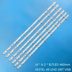 LED backlight strip for  VESTEL 49