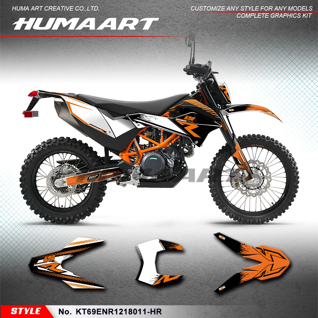 

Виниловые наклейки huпера MX Racing Graphics с индивидуальным дизайном для KTM 690 SMC-R SMC R Enduro 2012 2013 2014 2015 2016 2017 2018