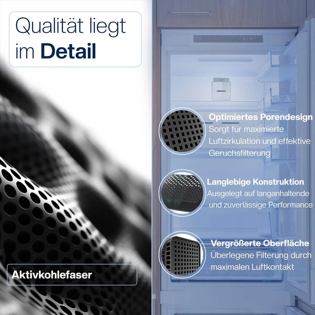 A25I Filter for Fresh Air Fridge - Replaces 7440021-00 9096989, 988246001, 988246000, 9882429