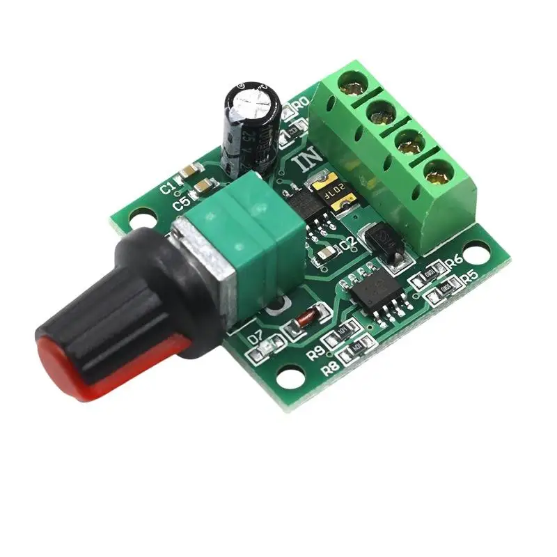 PWM-Gleichstrommotor-Drehzahlregler mit einstellbarem Knopf, stabile Leistung, breite Spannungskompatibilität für die Modifikation von Automobilteilen – Detail 10